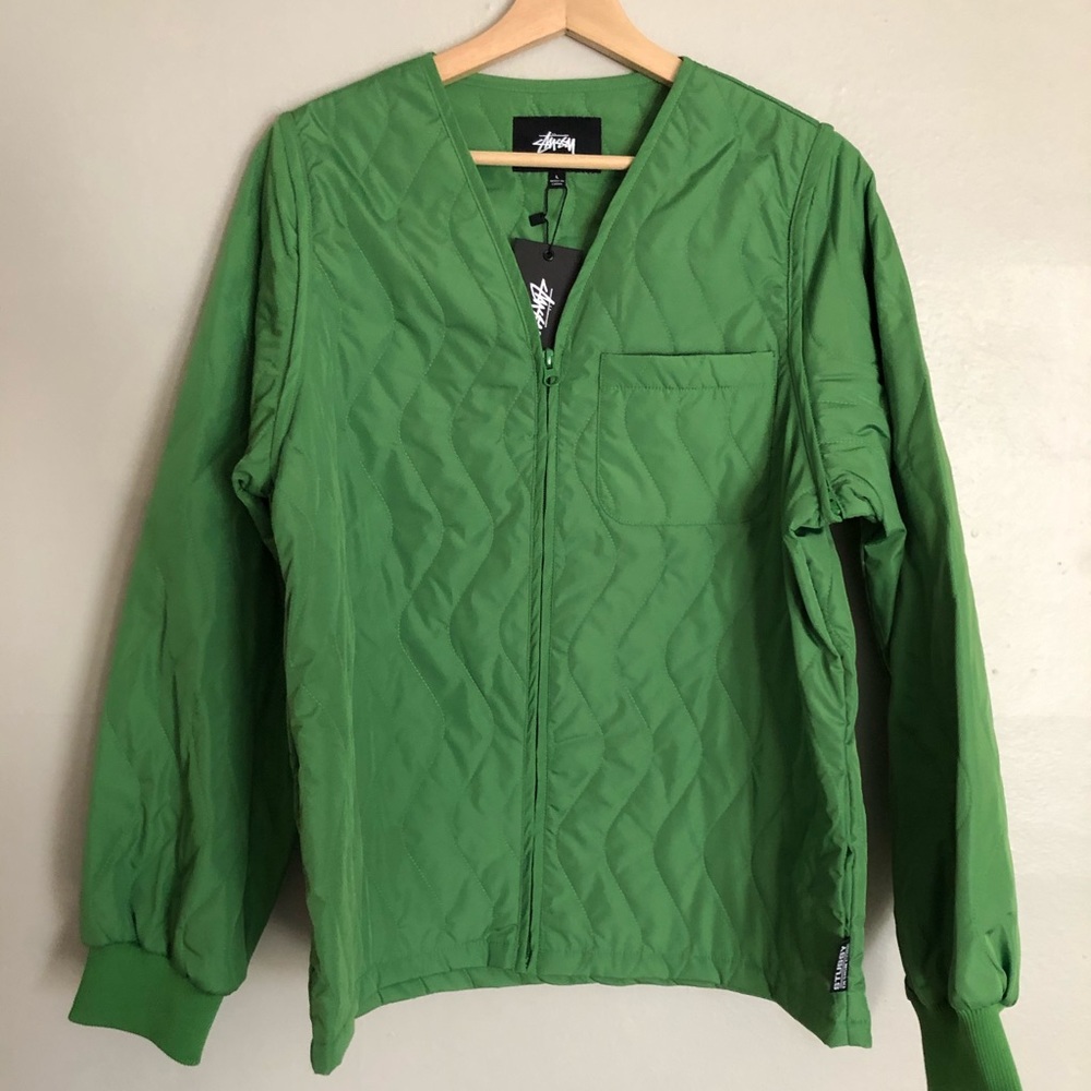 Stussy Zipoff Quilted Liner Jacket/Vest